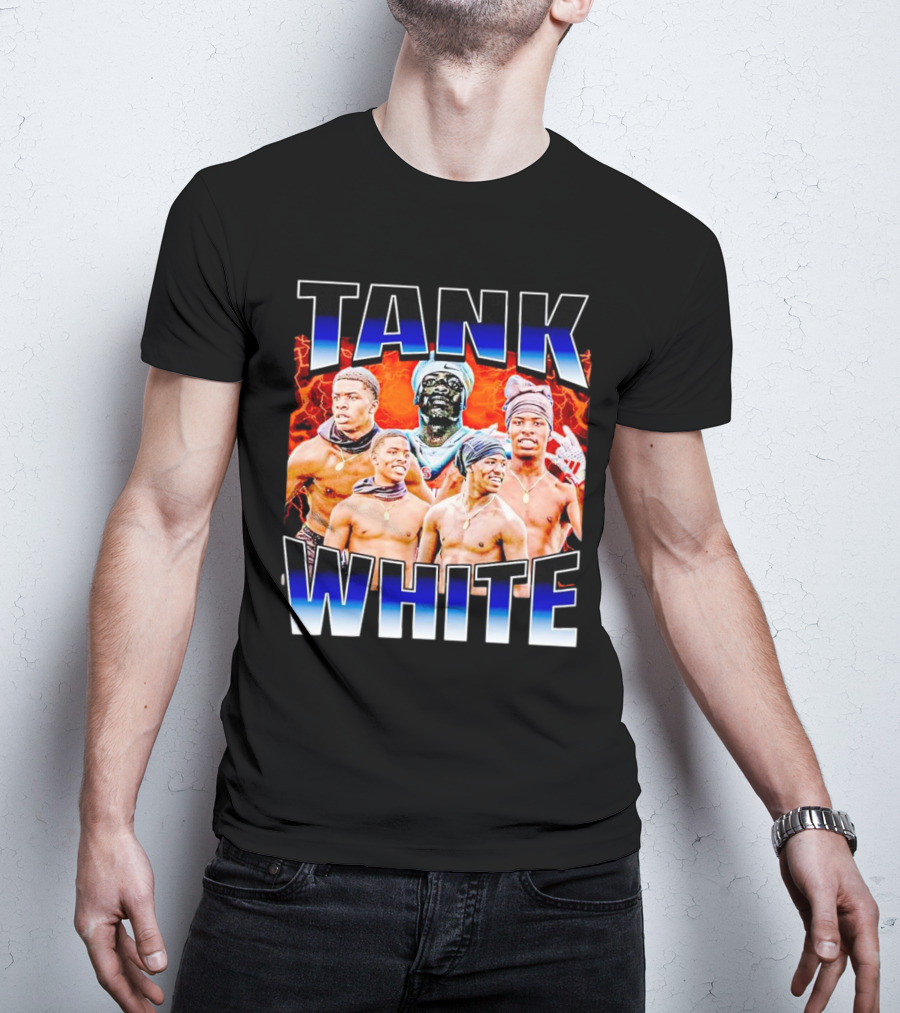 TANK WHITE Vintage Energy Group T-Shirt