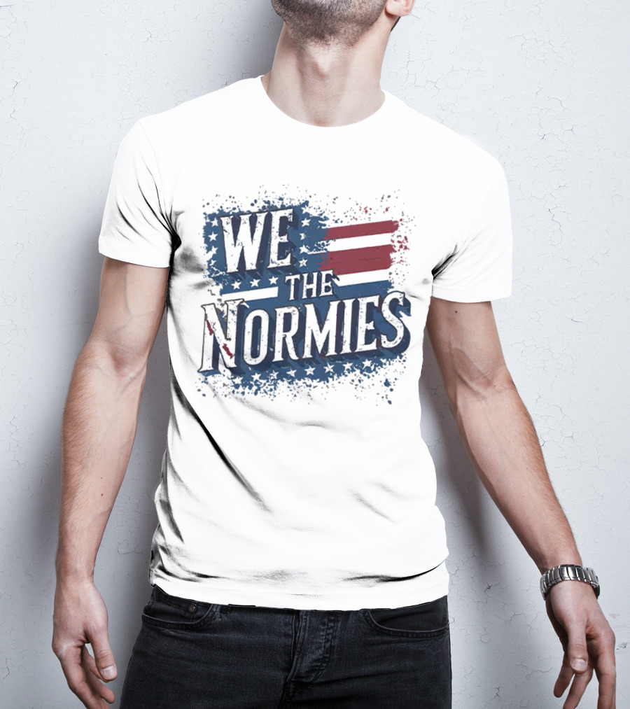 We The Normies American Flag T-Shirt