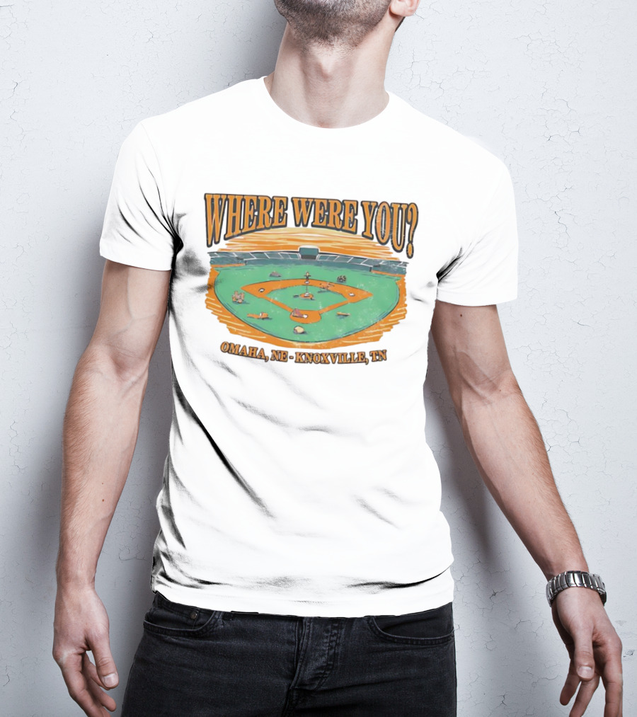 WHERE WERE YOU? Omaha, NE - Knoxville, TN T-Shirt