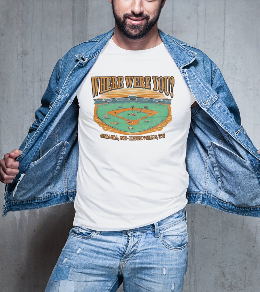 WHERE WERE YOU? Omaha, NE - Knoxville, TN T-Shirt