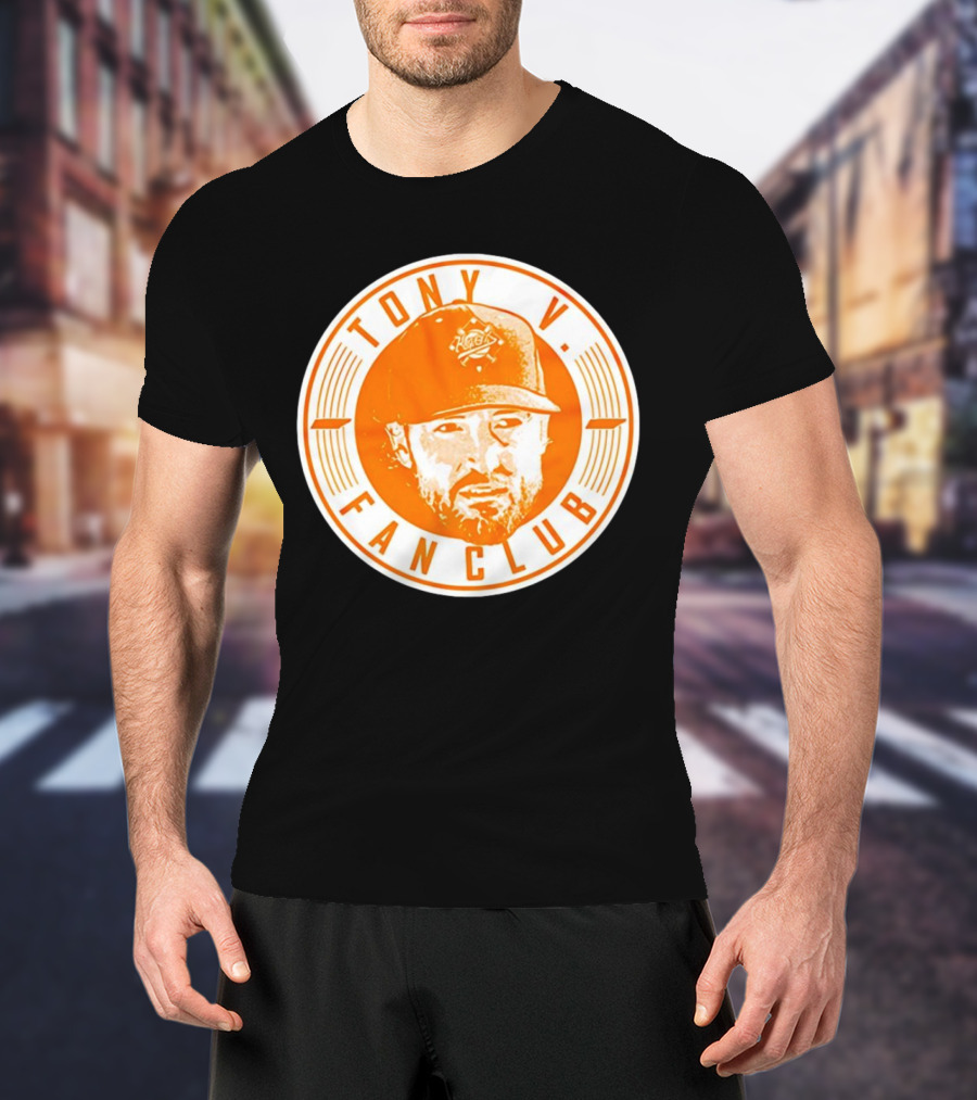 Tony V. Fan Club Baseball Hat T-Shirt