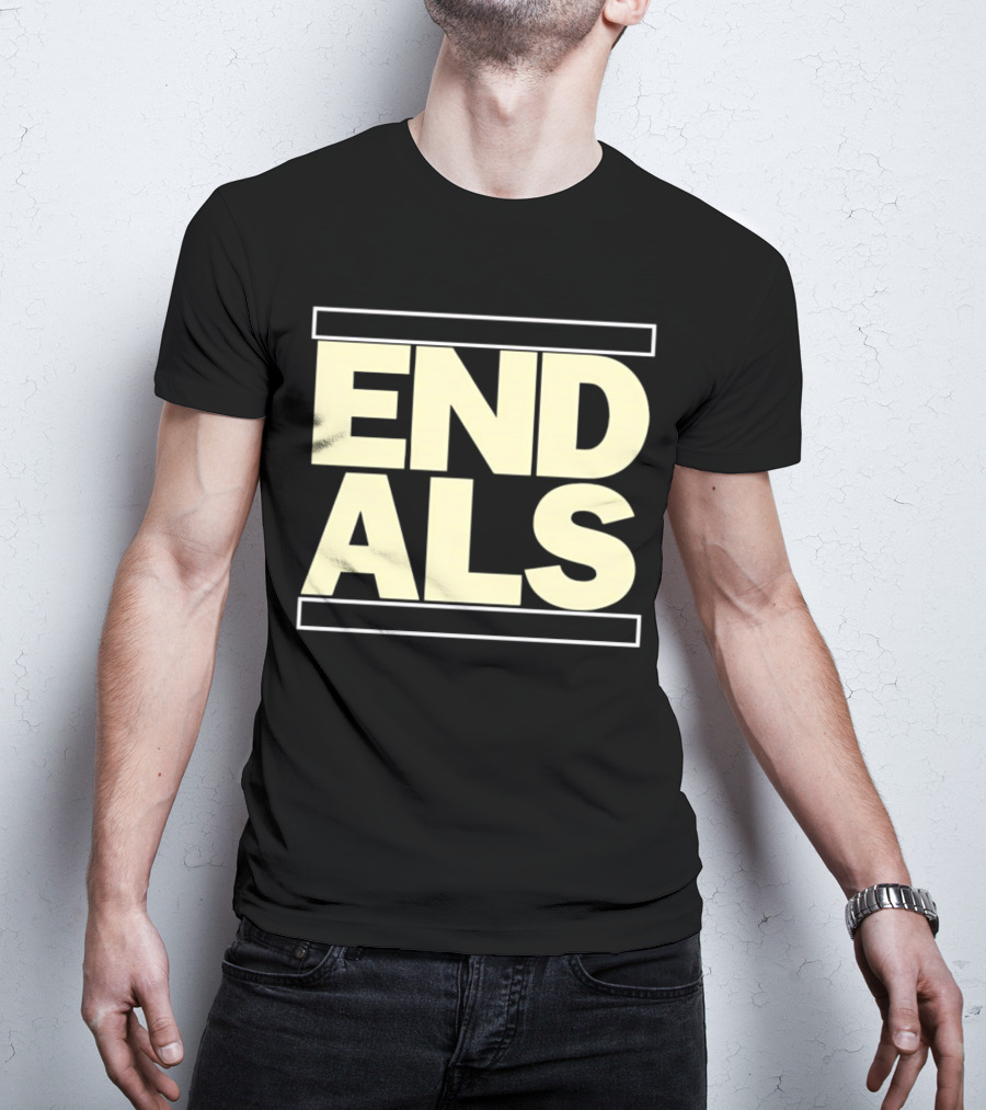 END ALS Torey Lovullo Wearing Awareness Campaign T-Shirt