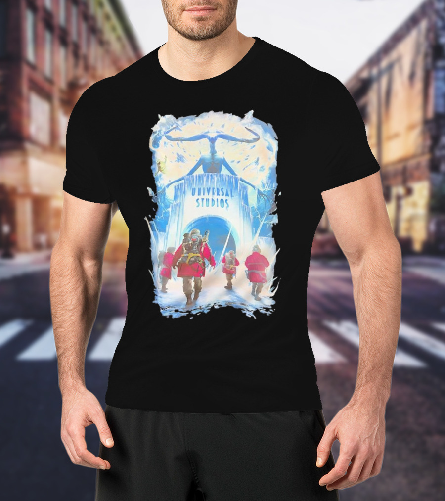 Universal Studios Ghostbusters Frozen Empire Adventure T-Shirt