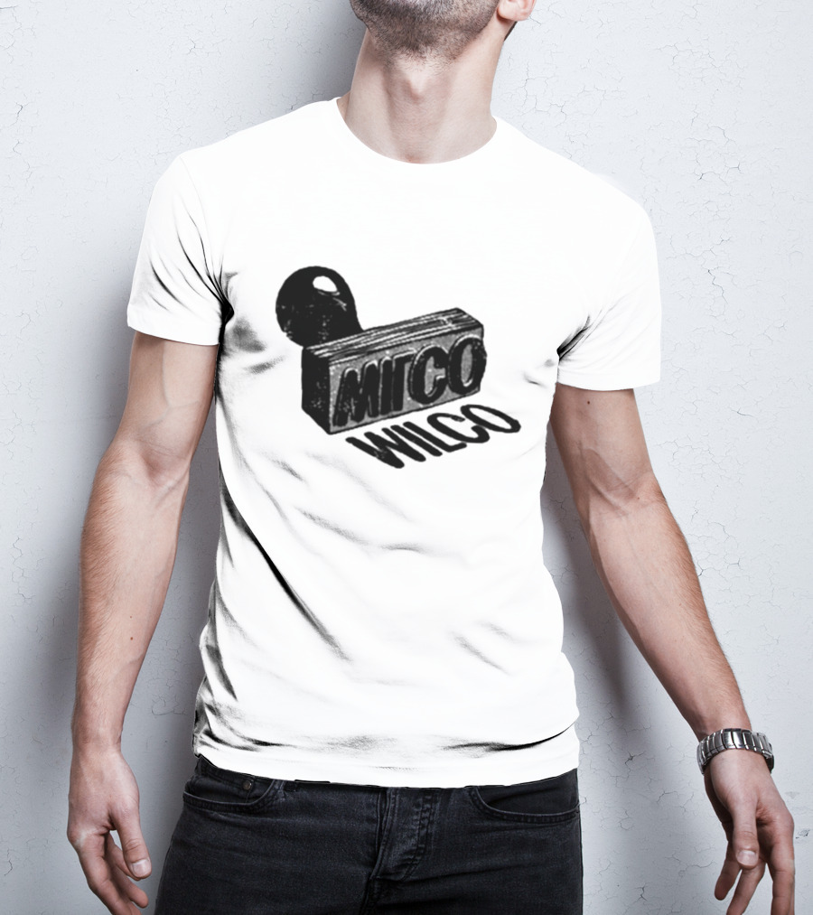Wilco Band Logo Stamp Block T-Shirt