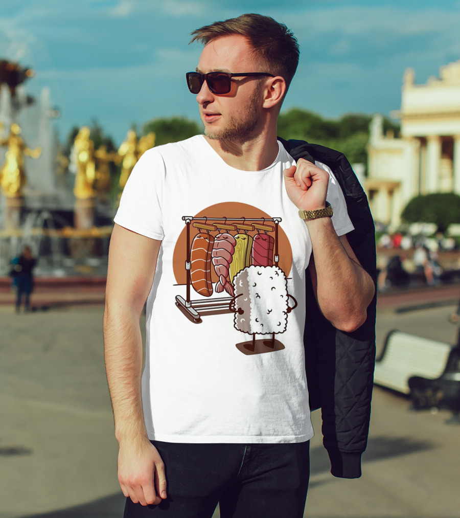 Sushi Wardrobe Nigiri Fashion Choices T-Shirt