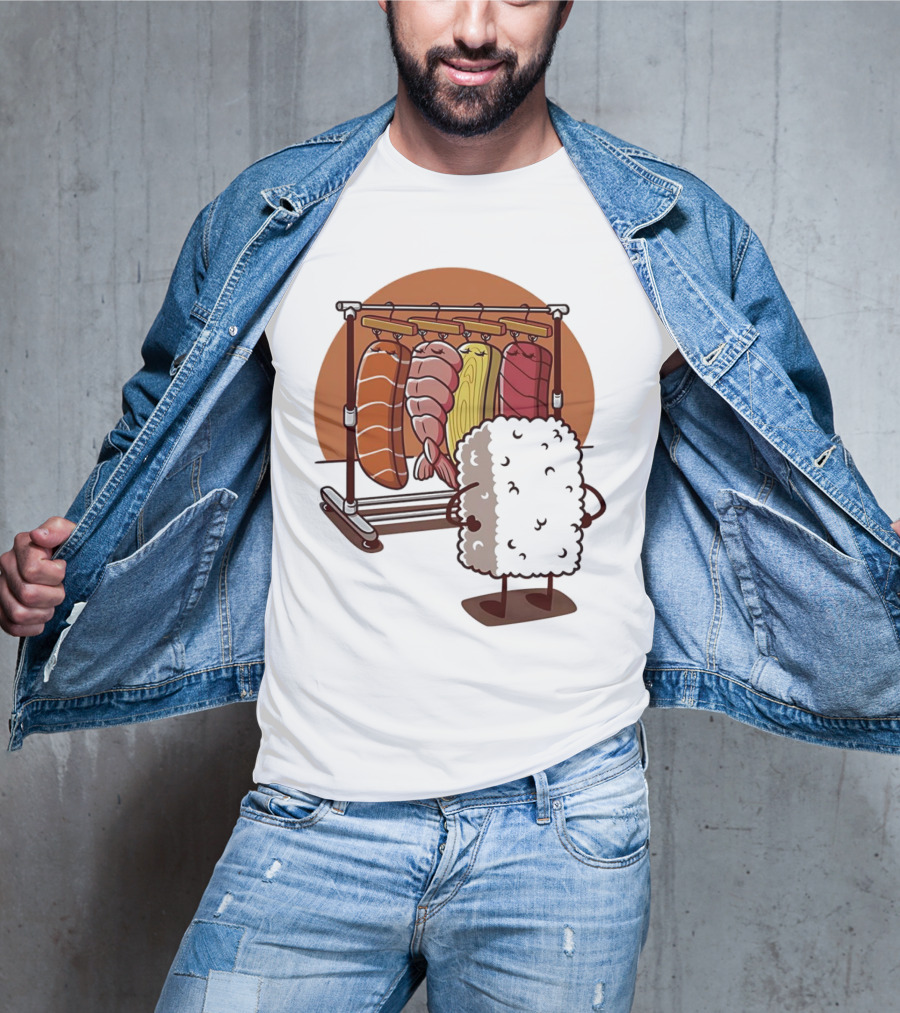 Sushi Wardrobe Nigiri Fashion Choices T-Shirt