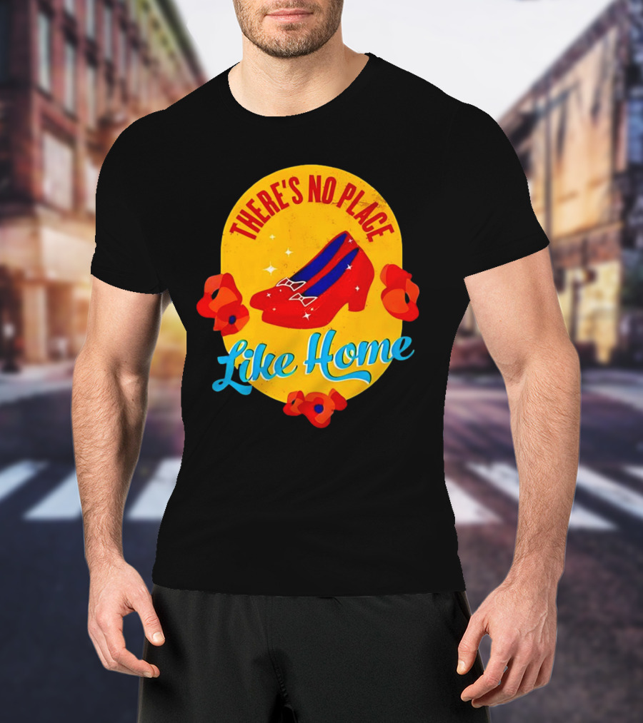There's No Place Like Home Red Shoes Vintage T-Shirt