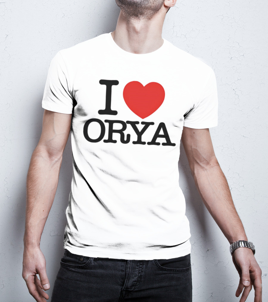 I Love ORYA Heart Icon T-Shirt