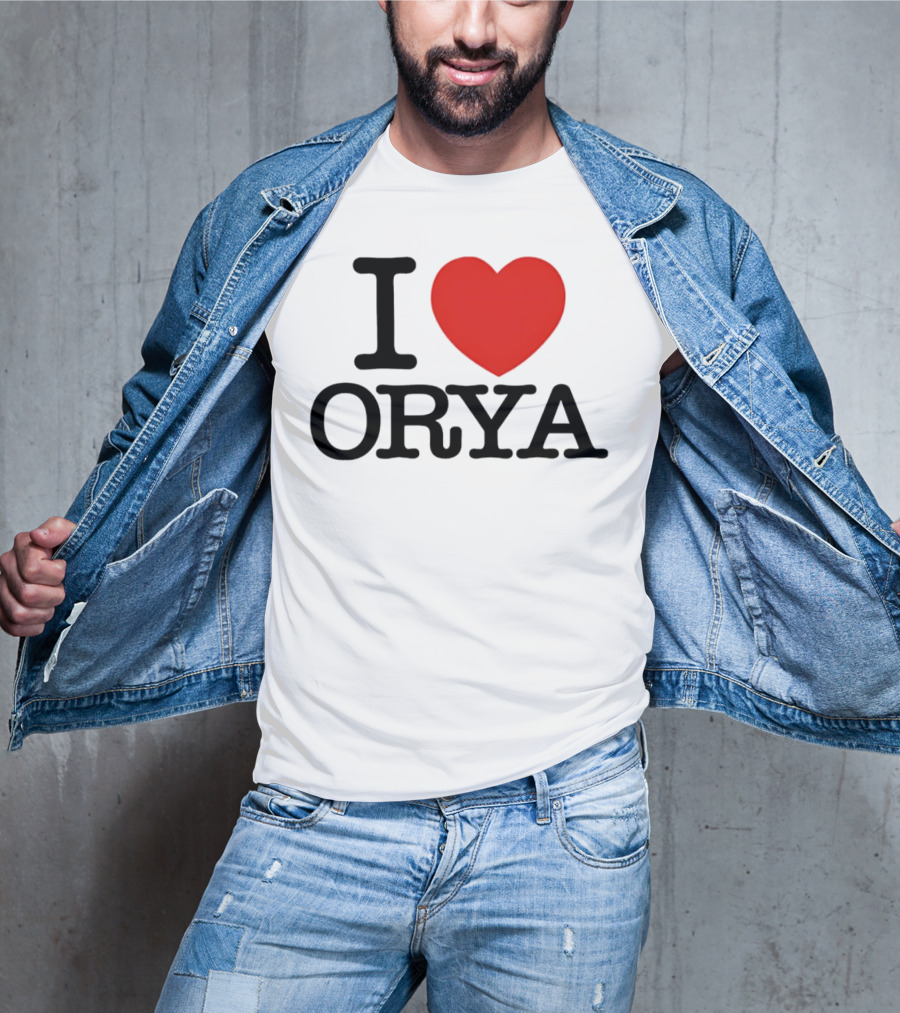 I Love ORYA Heart Icon T-Shirt