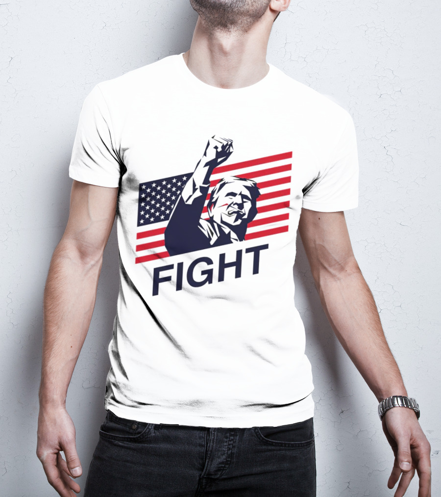 Fight American Flag Patriot T-Shirt