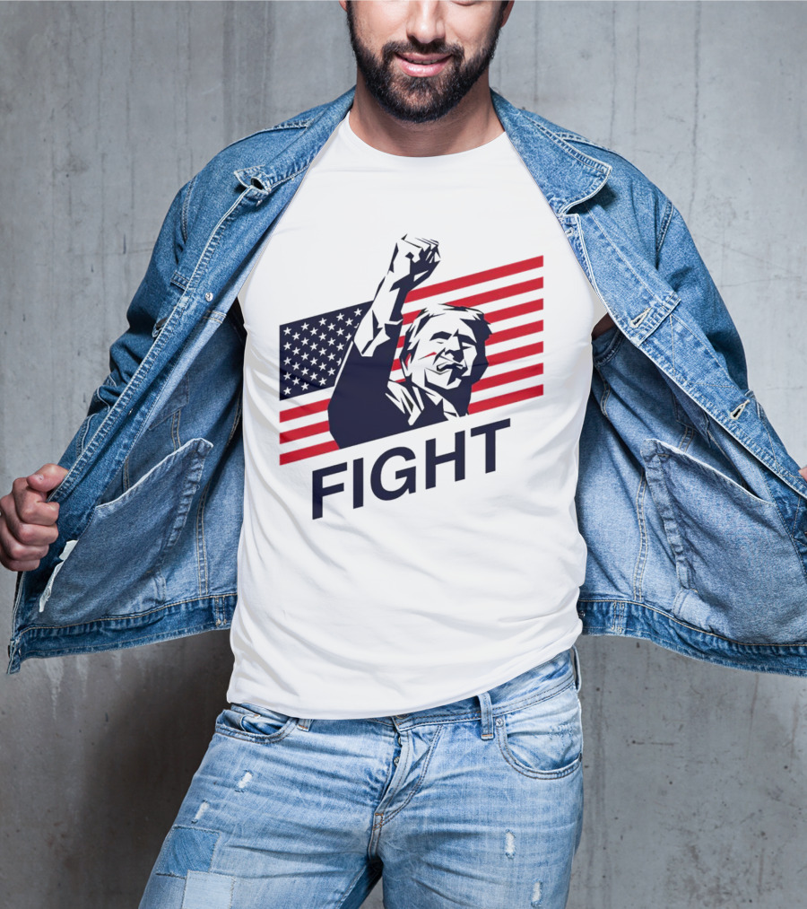 Fight American Flag Patriot T-Shirt
