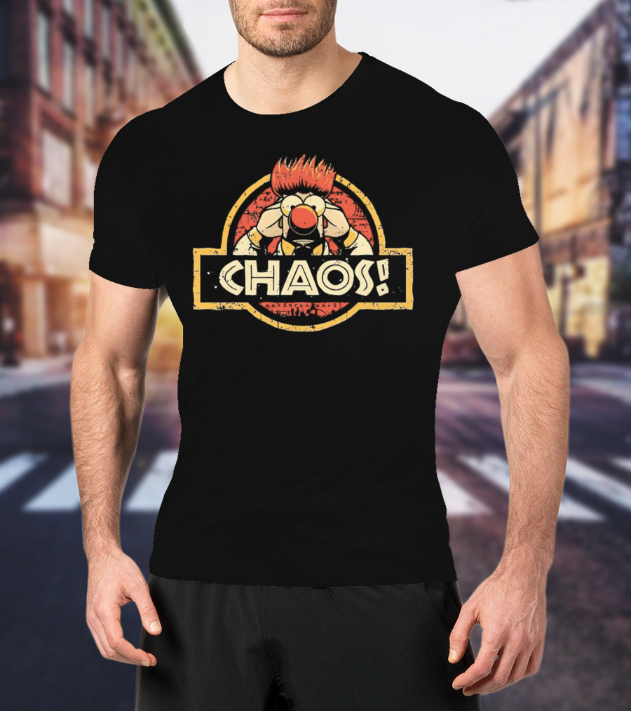 Jurassic Park Chaos Beaker Muppet T-Shirt