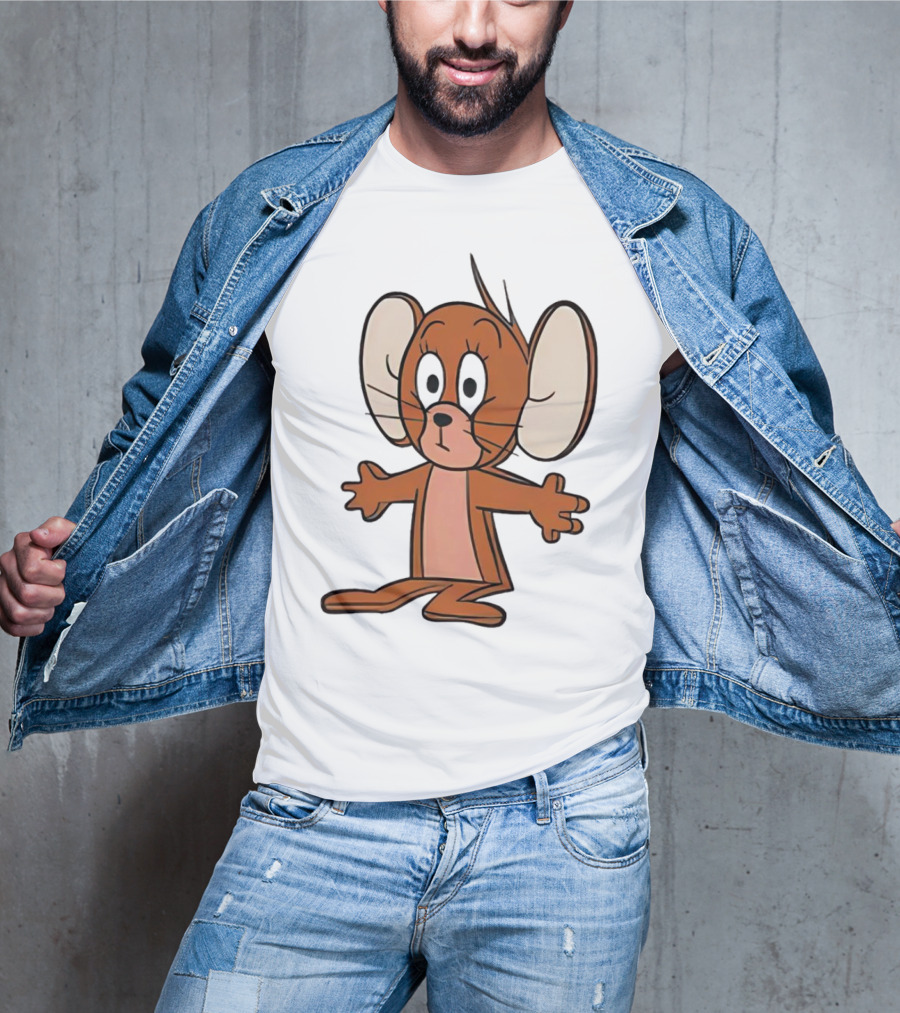 Hanna Barbera Tom And Jerry Jerry Iconic Character T-Shirt
