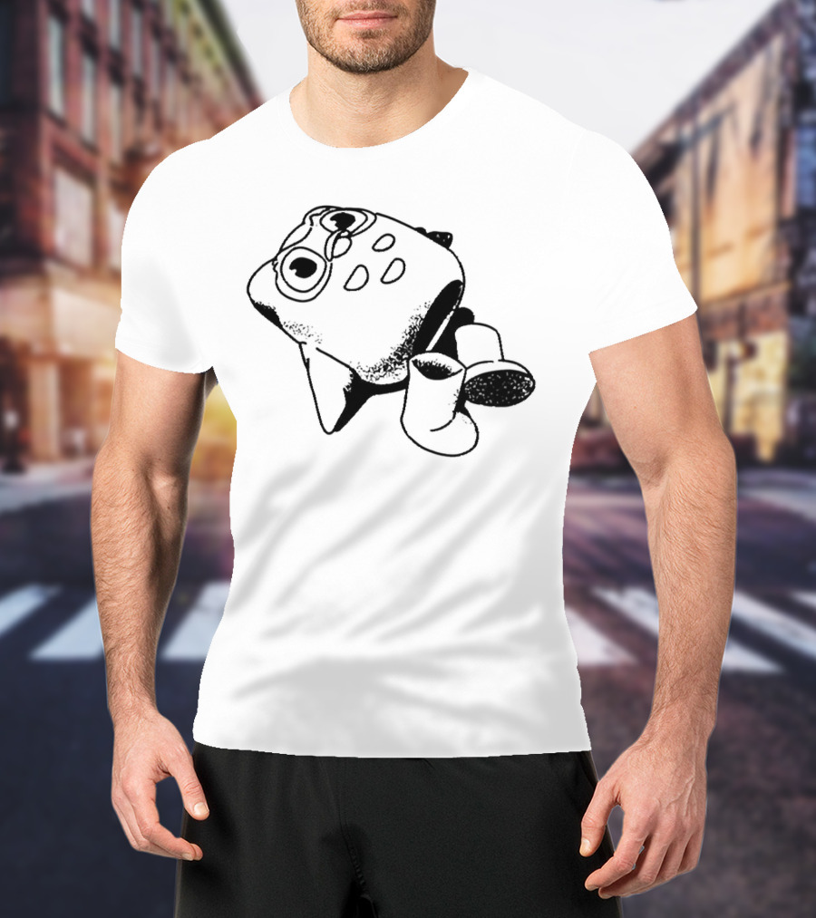 Duolingo Store Disgruntled Duo Owl With Boots T-Shirt