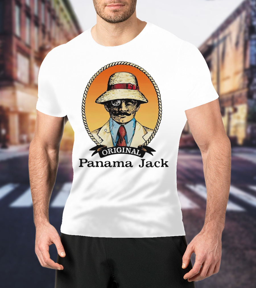 Original Panama Jack Sunset Rope Vintage Gentleman T-Shirt