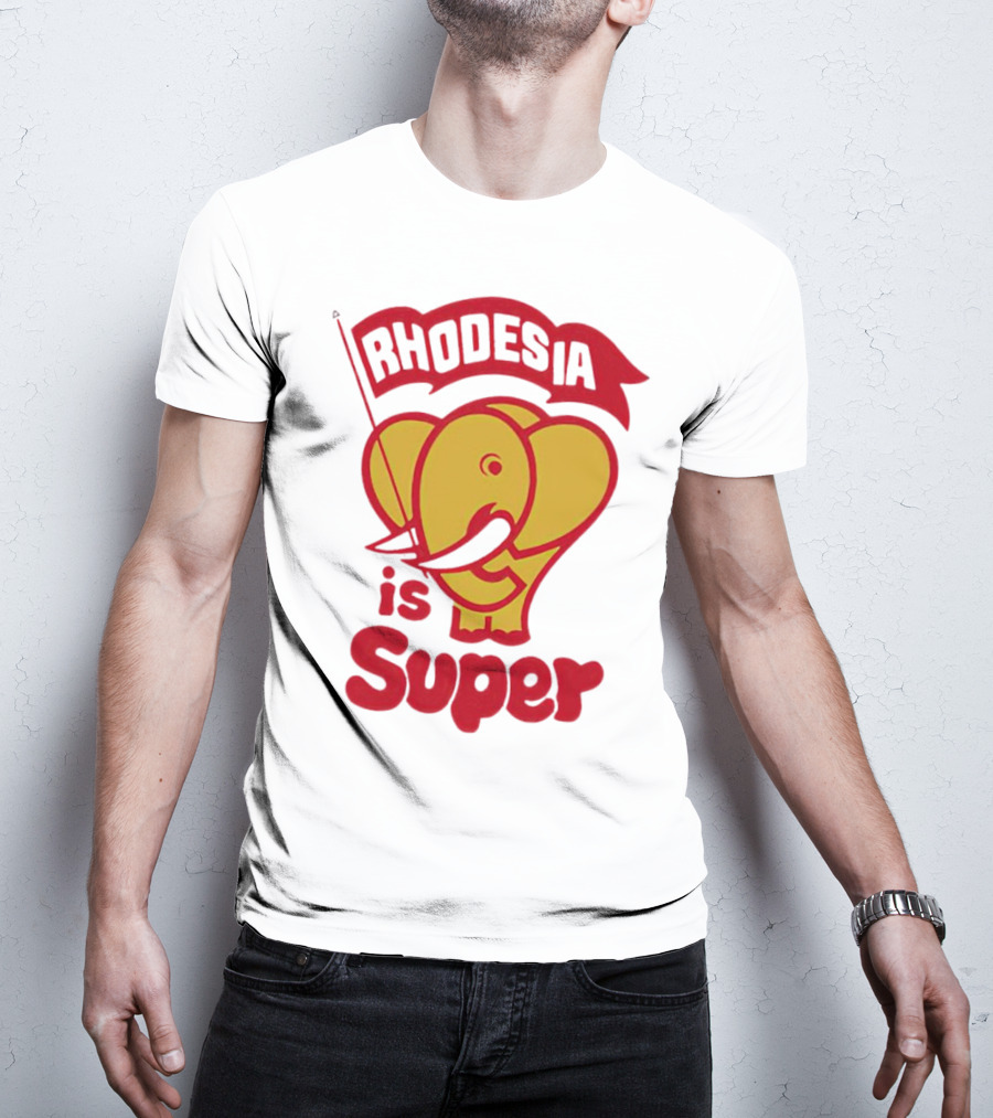 Rhodesia Is Super Elephant T-Shirt