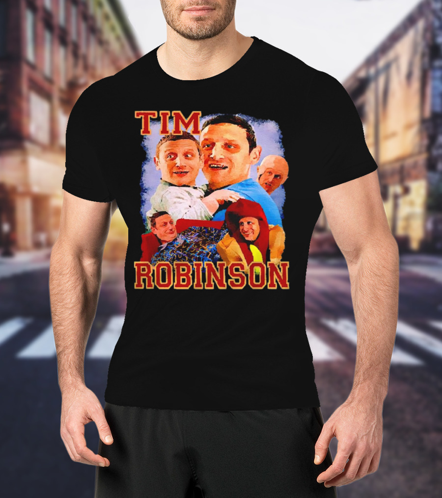 Tim Robinson Sketch Characters Collage T-Shirt