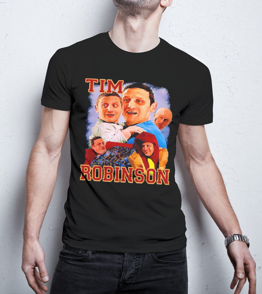 Tim Robinson Sketch Characters Collage T-Shirt