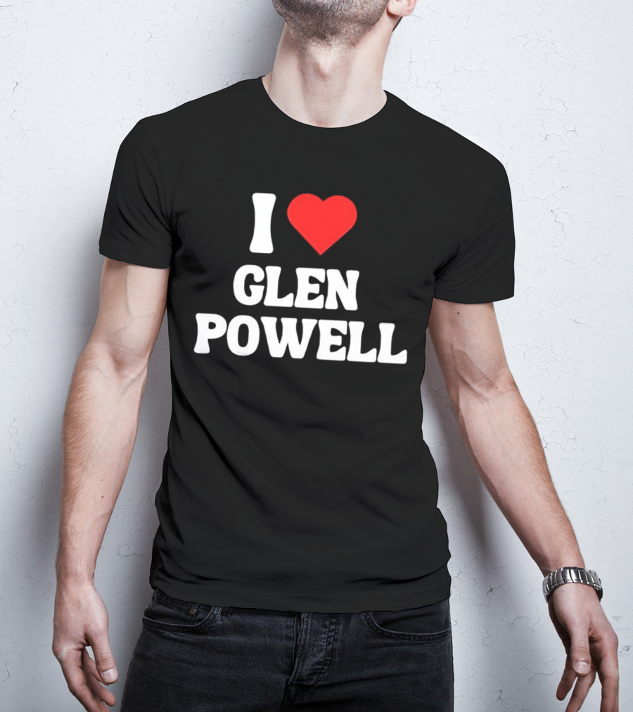 I Heart Glen Powell T-Shirt