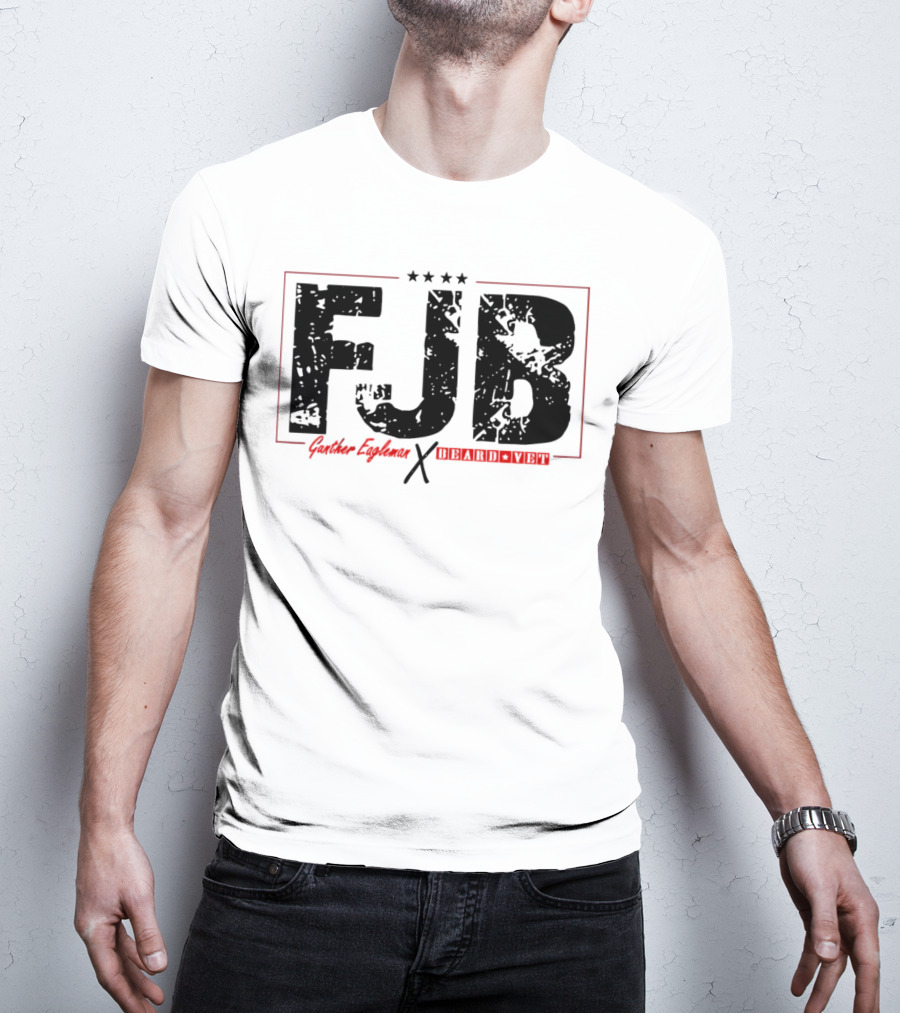 FJB Gunther Eagleman Beard Vet Collaboration Stars T-Shirt