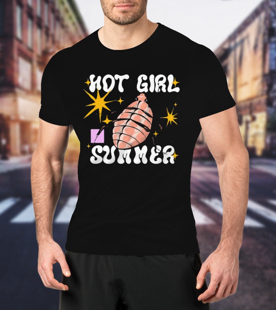 Hot Girl Summer Starburst Shell T-Shirt