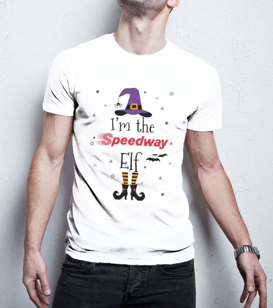 I’m The Speedway Elf Witch Halloween T-Shirt