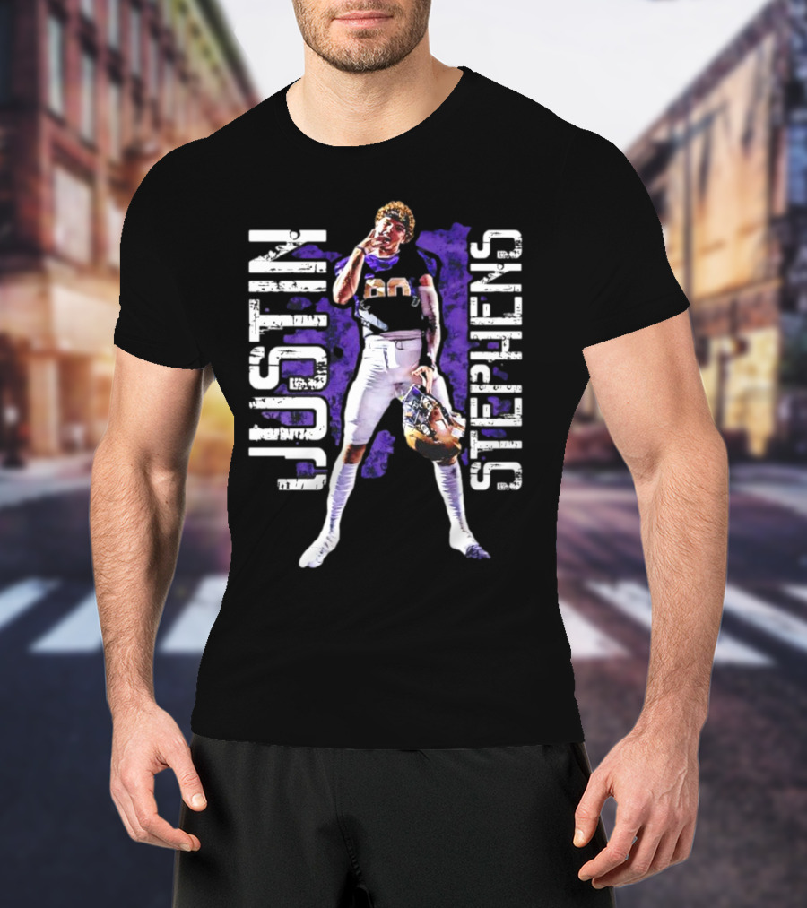 Justin Stephens Butler Grizzlies Football T-Shirt