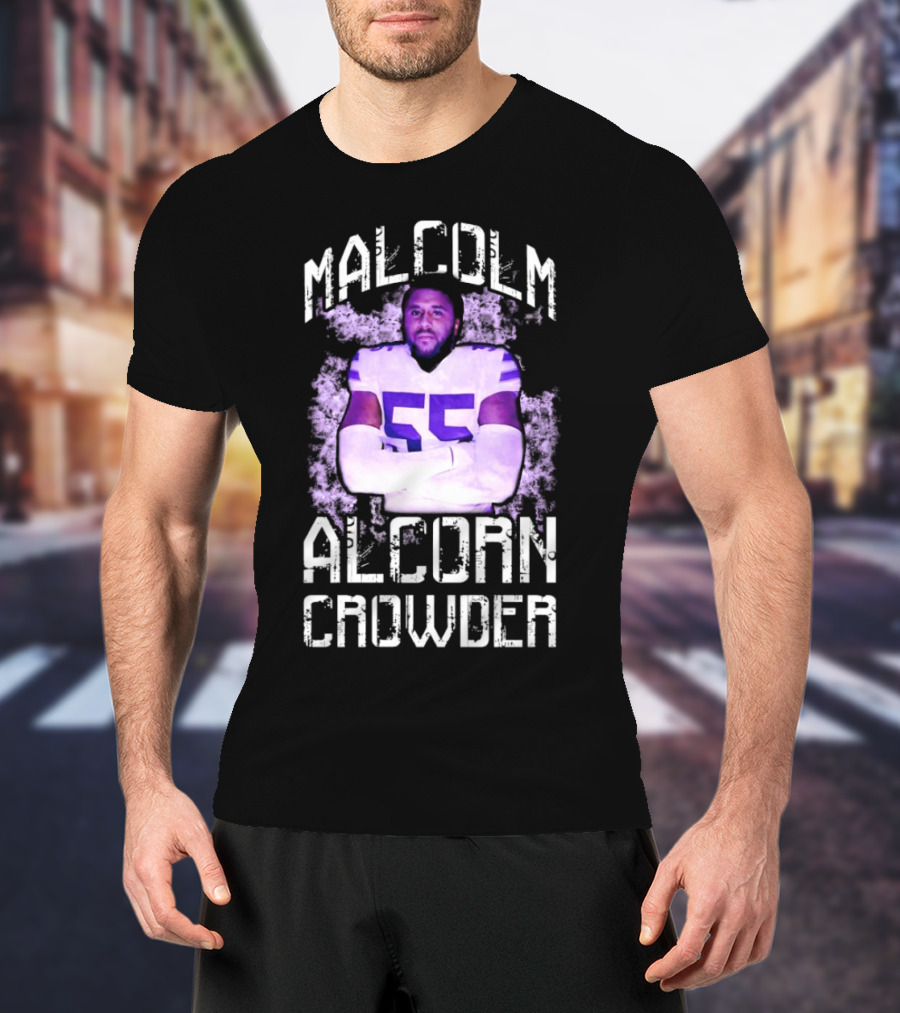 Malcolm Alcorn Crowder Kansas State Wildcats 55 T-Shirt