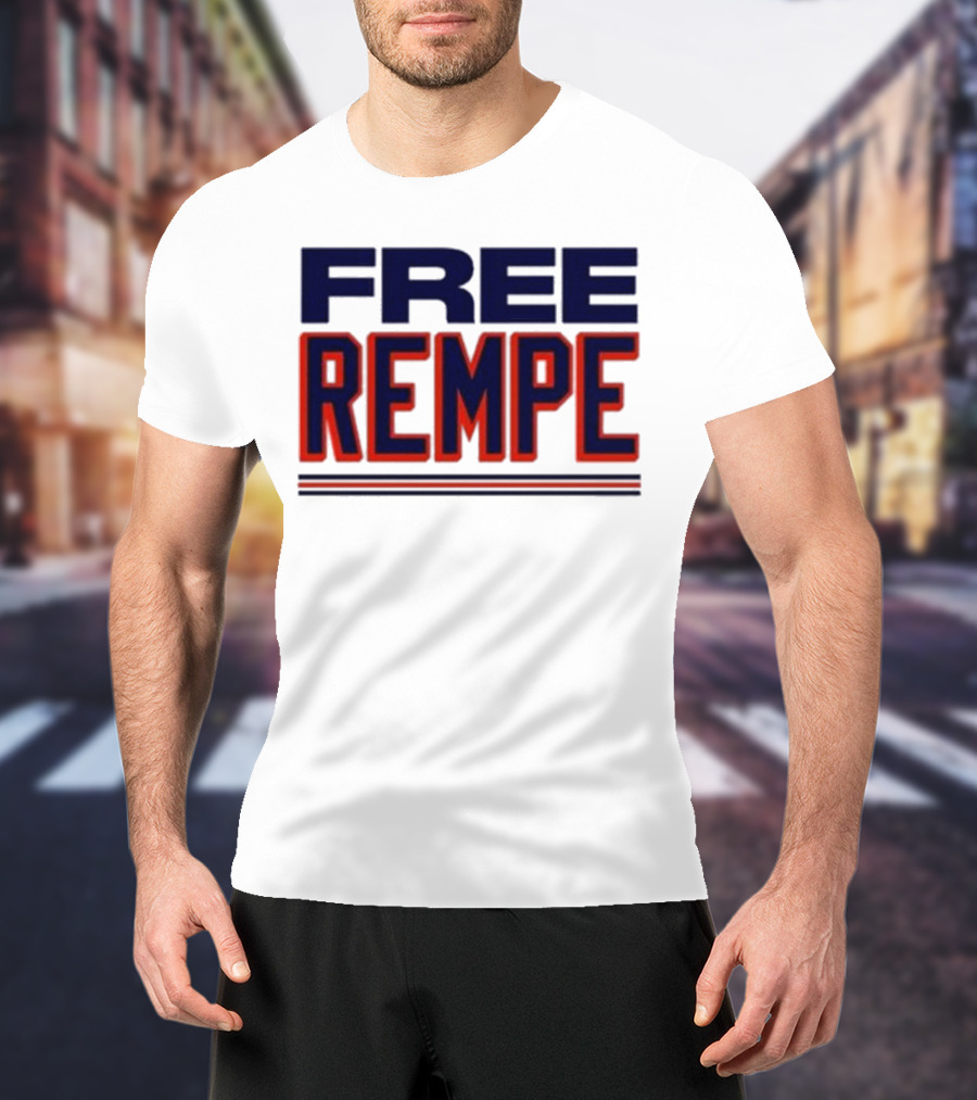 Webleedblue Free Rempe Sports Fan Support T-Shirt