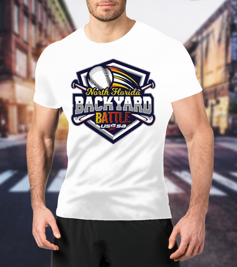 North Florida Backyard Battle Baseball USSSA T-Shirt