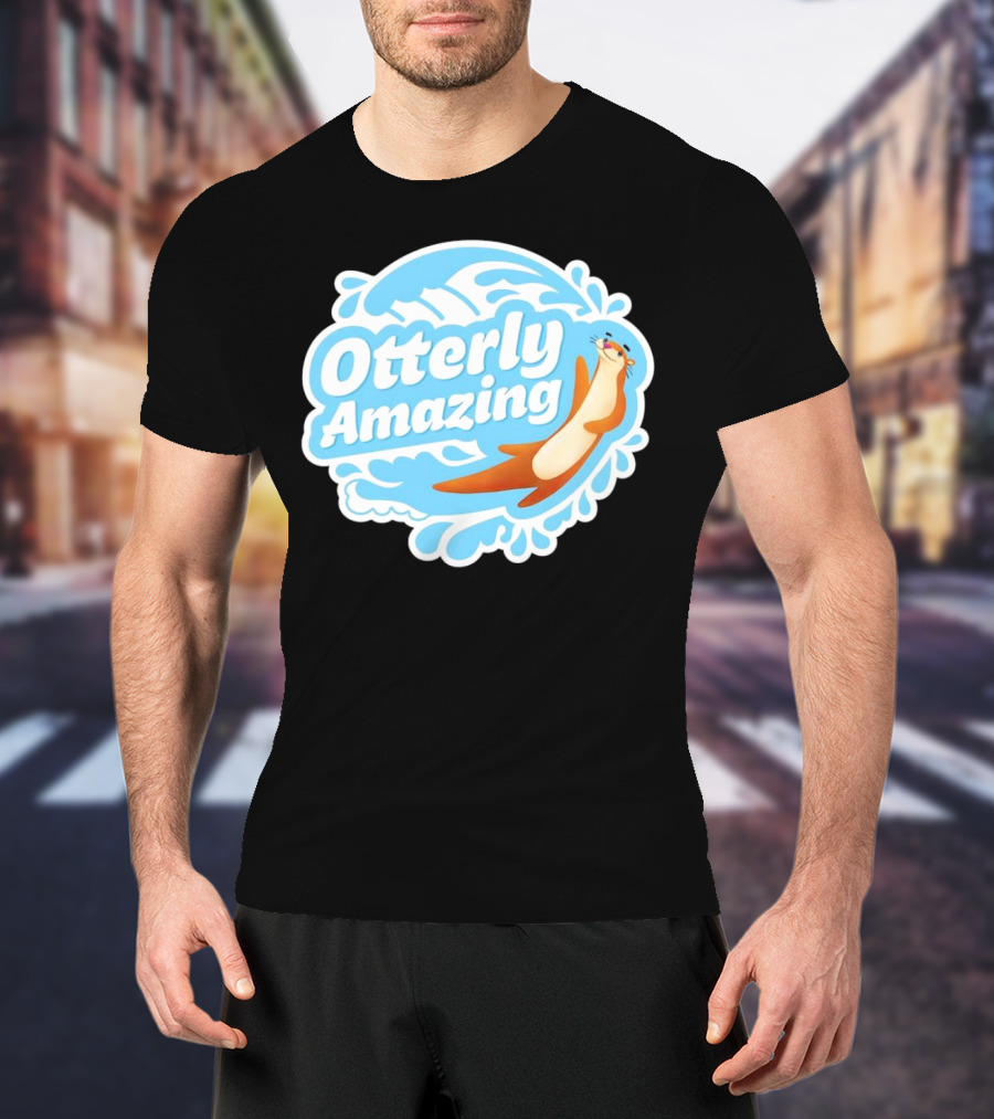 Otterly Amazing Otter Waves T-Shirt