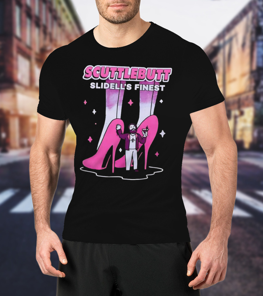 Scuttlebutt Slidell's Finest High Heels And Cocktail Character T-Shirt