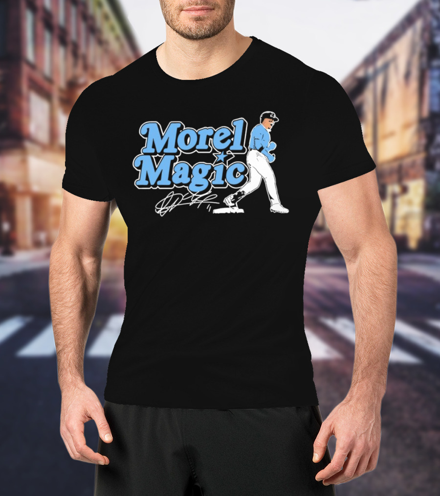 Morel Magic Christopher Morel Tampa Bay Rays Signature T-Shirt