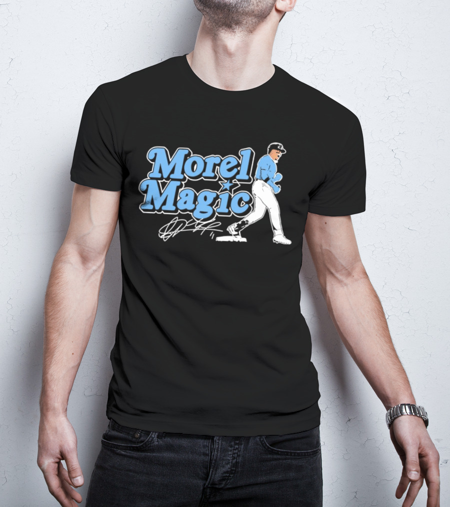 Morel Magic Christopher Morel Tampa Bay Rays Signature T-Shirt