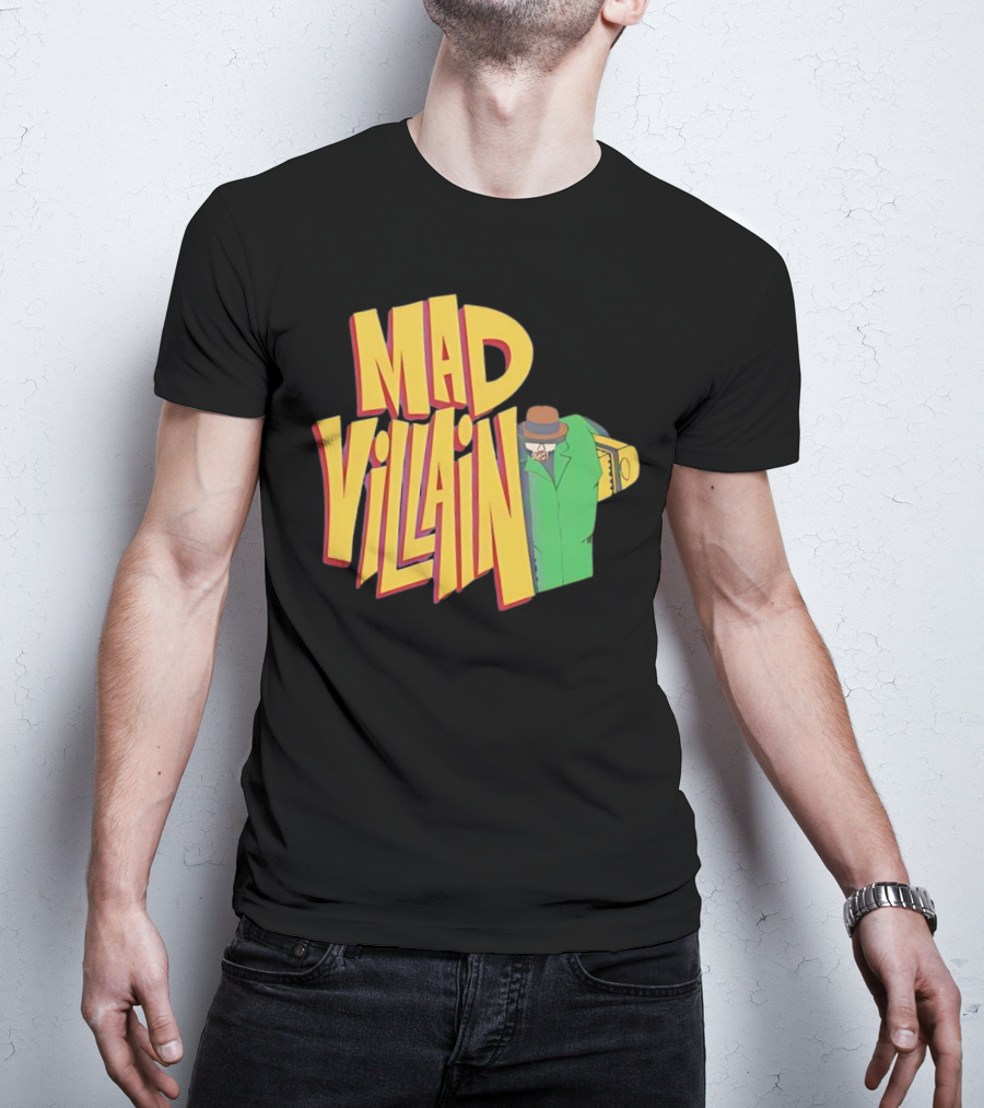 Mad Villain Lurk Mystery Figure In Green Trench Coat And Hat T-Shirt