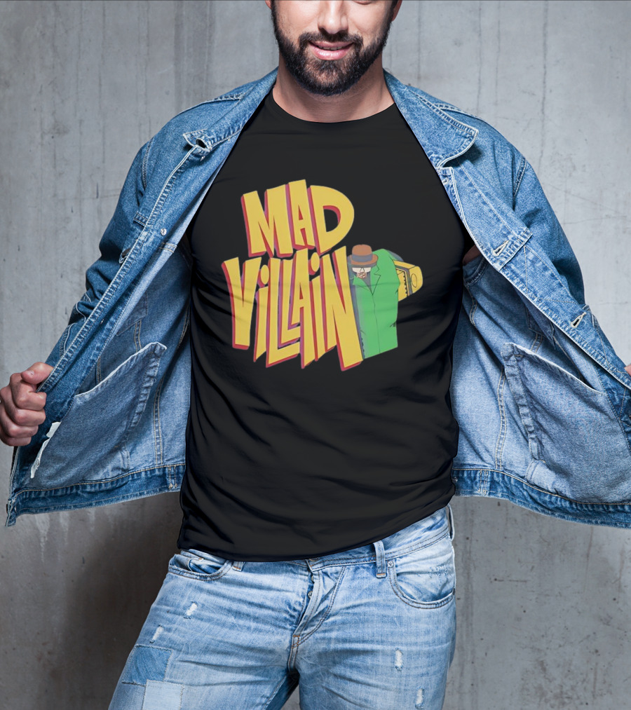 Mad Villain Lurk Mystery Figure In Green Trench Coat And Hat T-Shirt