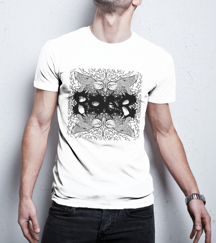 Rat King Mirror Rats Symmetrical T-Shirt