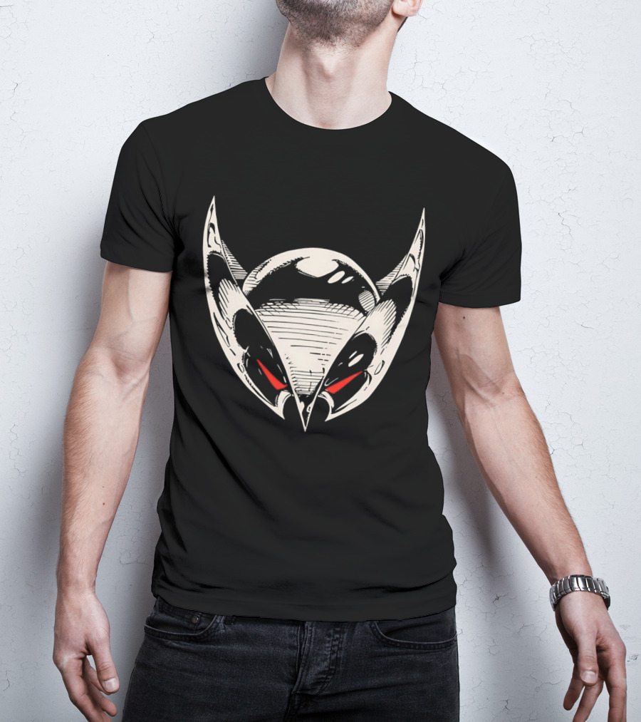 Shadowhawk Comic Mask T-Shirt