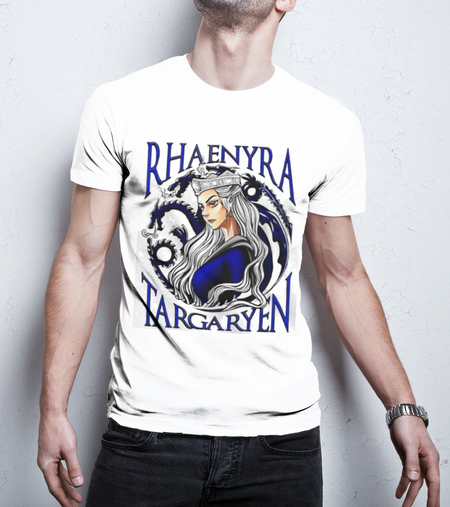 Rhaenyra Targaryen Dragon Emblem Royalty T-Shirt