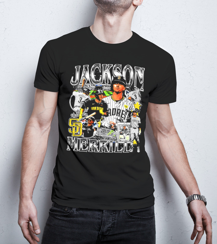 Jackson Merrill Padres SD Baseball T-Shirt