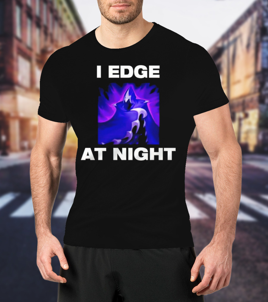 I EDGE At Night League Of Legends Game Visual Reference T-Shirt