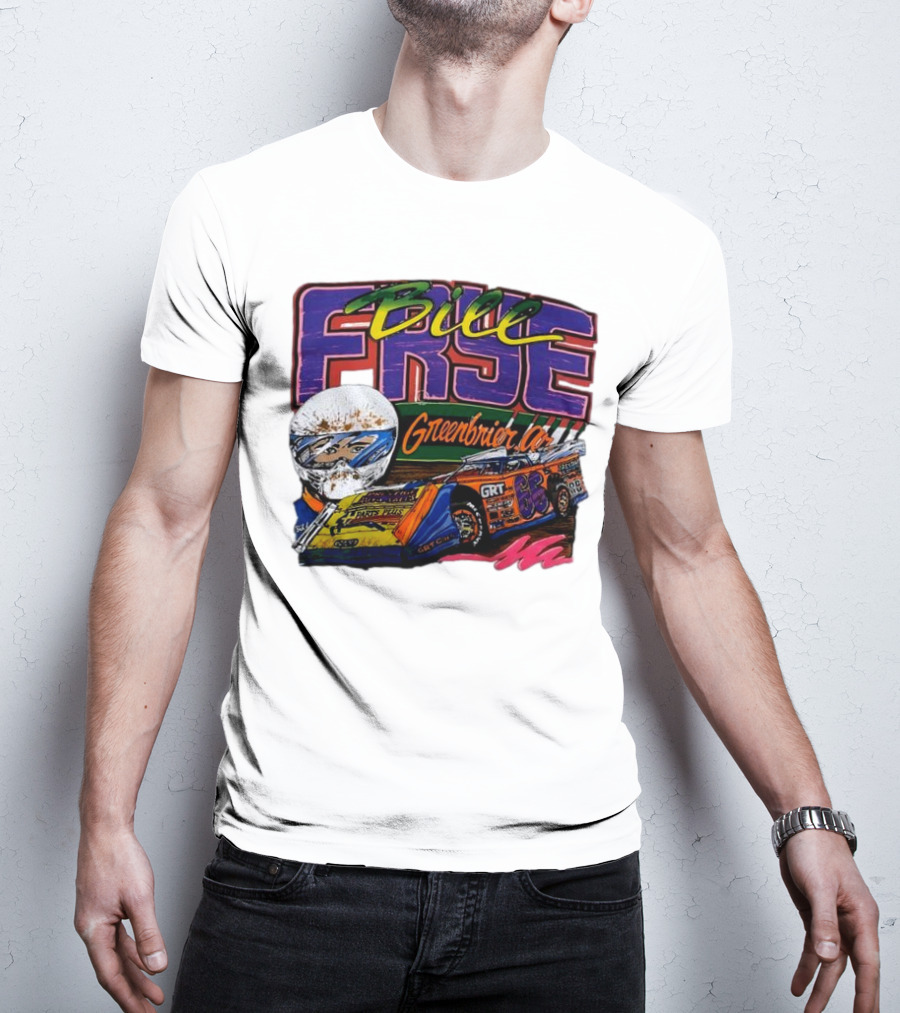 Bill Frye Greenbrier No.66 Dirt Late Model Car GRT Racing T-Shirt