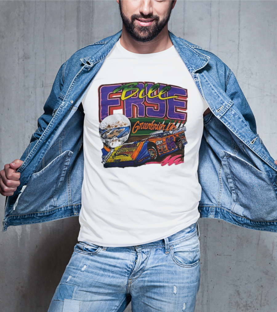 Bill Frye Greenbrier No.66 Dirt Late Model Car GRT Racing T-Shirt
