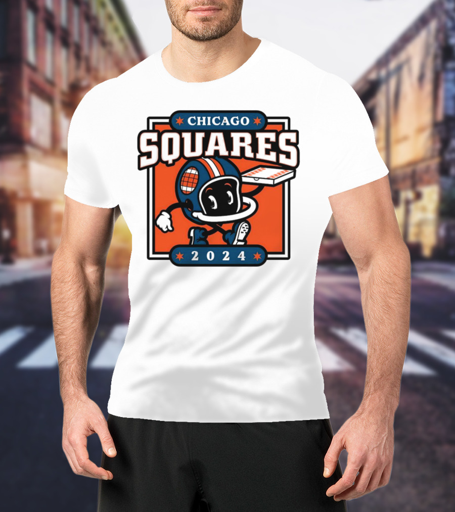 CHICAGO BEARS SQUARES T-Shirt