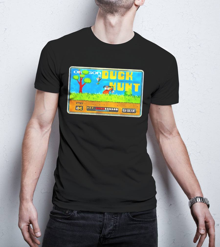 OREGON GAMEDAY DUCK HUNT GO BLUE T-Shirt