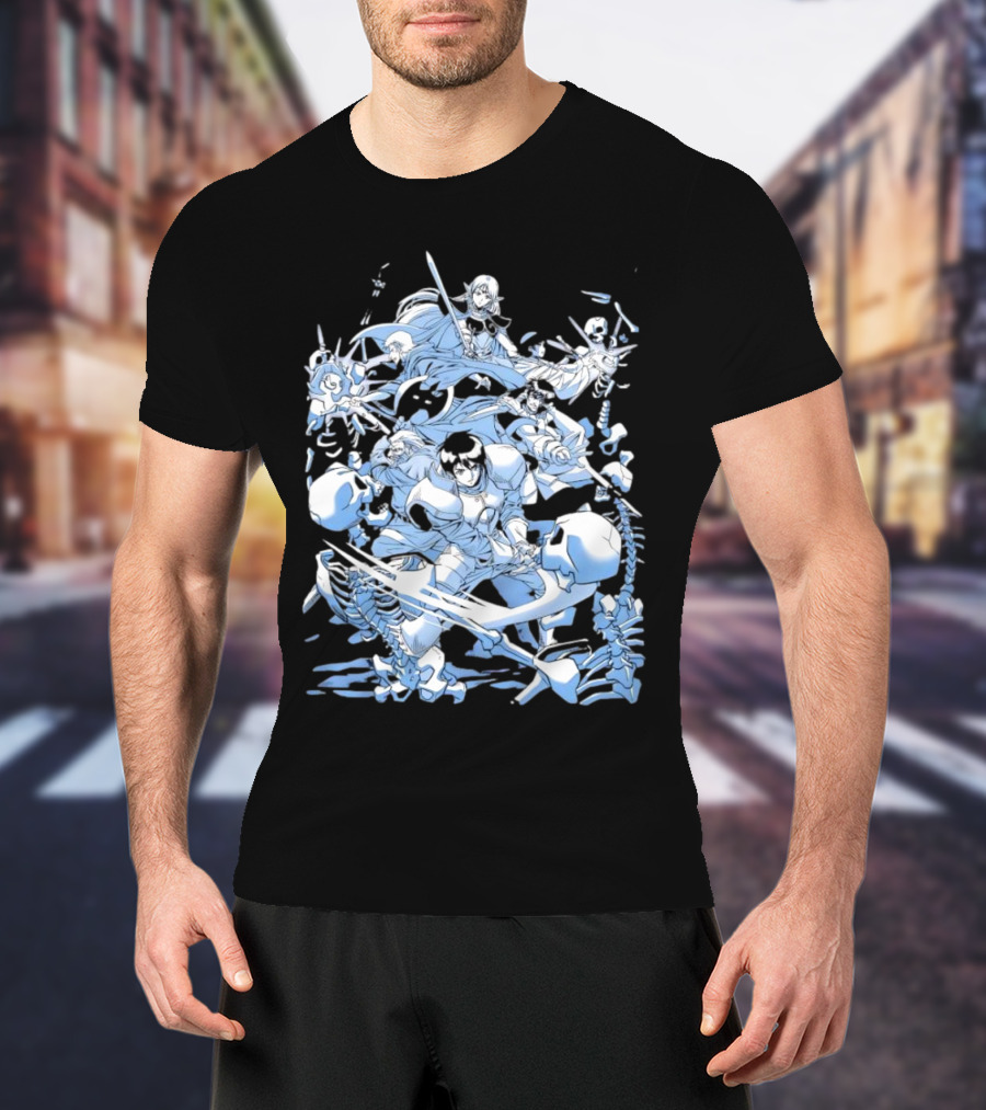 Record Of Lodoss War Party Formed Heroic Fantasy Battle T-Shirt