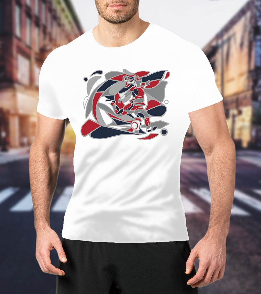 USWNT United States Soccer Mosaic T-Shirt