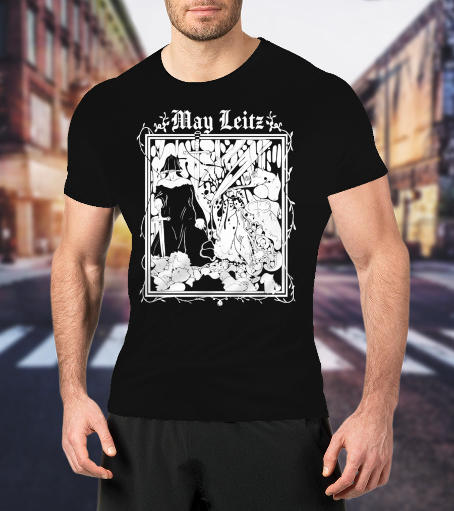 May Leitz Medieval Fantasy Sword T-Shirt
