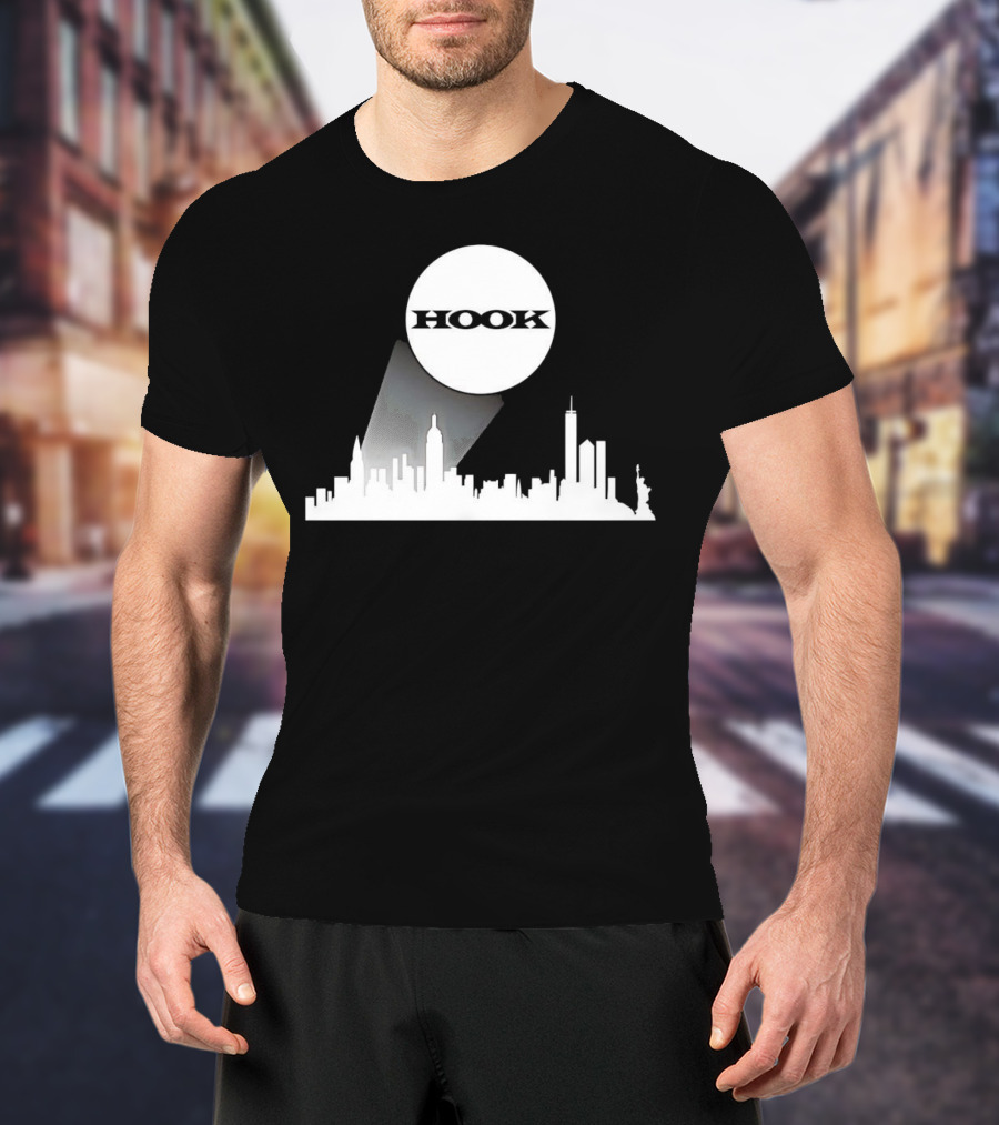 AEW Hook Signal Skyline New York City T-Shirt