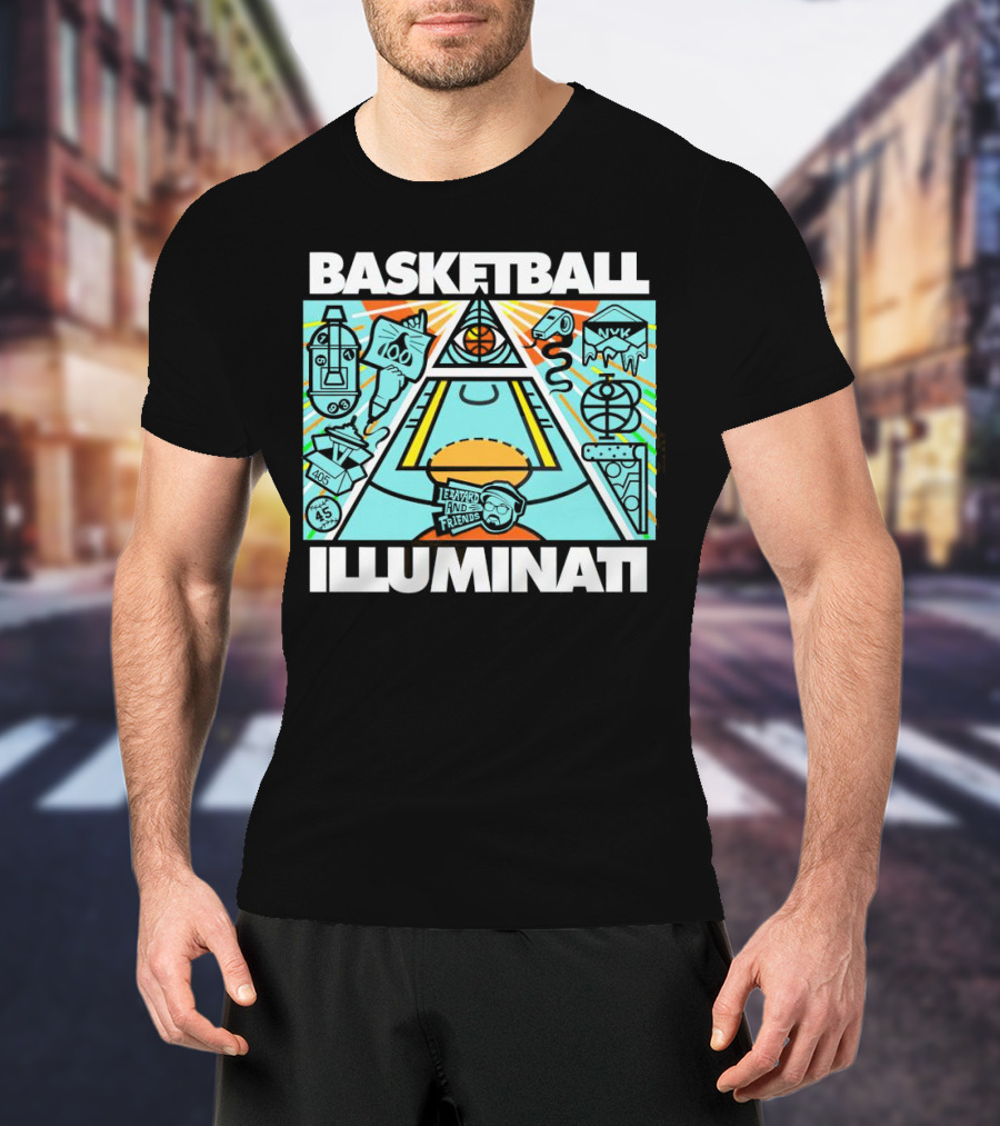 Basketball Illuminati LeBatard And Friends NVK 405 45 9 12 T-Shirt
